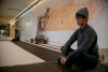 Installation “Sensless Drawing Bot” by So Kanno and Takahiro Yamaguchi