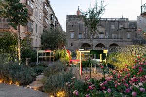 The Roof Garden at the Valletta Design Cluster 