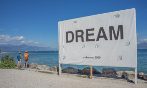 Lake Garda (Italy), Dream, by Yoko Ono