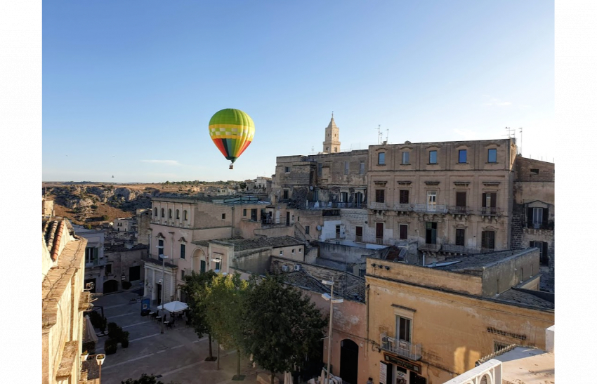 Balloon in Matera